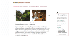 Desktop Screenshot of imkerijpoppendamme.nl